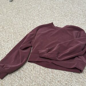 Lululemon cropped crewneck